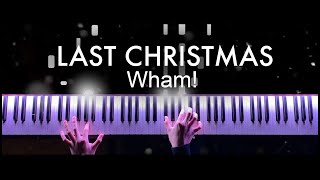 Last Christmas  Wham Piano Cover  SYNTHESIASHEETS [upl. by Isus]