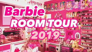 BARBIE ROOM TOUR 2019 ♡ BARBIE HOUSE TOUR REAL LIFE [upl. by Eidak]