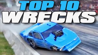 Top 10 WORST Drag Racing WRECKS from 2019 [upl. by Ailasor]