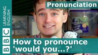 Pronunciation How to pronounce would you [upl. by Endres]