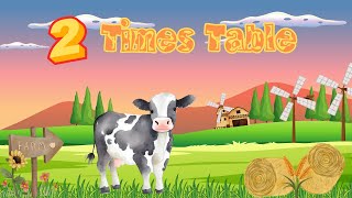 The 2 Times Table Song Multiply by 2  Silly School Songs [upl. by Dianne]