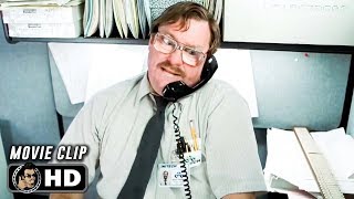 OFFICE SPACE Clip  Milton Cubicle 1999 Stephen Root [upl. by Latsirc]