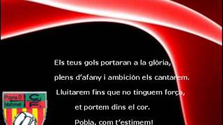 HIMNE CF POBLA DE MAFUMET [upl. by Notsgnal]