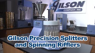 Gilson Precision Riffle Splitters and Spinning Rifflers [upl. by Shipley388]