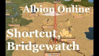 Albion Online  Caerleon to Bridgewatch fast almost safely [upl. by Wertz]