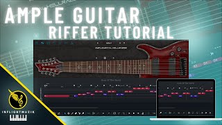 How To Make Realistic VST Guitar Melodies with Ample Guitar Riffer in FL Studio [upl. by Yrennalf]