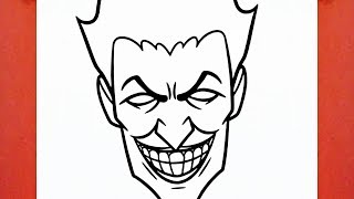 HOW TO DRAW THE JOKER [upl. by Ennoira]