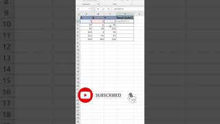 How to Multiply Cells in Excel  Multiplication function in Excel Shorts [upl. by Einhorn]