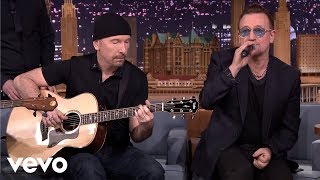 U2  Ordinary Love Live on The Tonight Show [upl. by Odnomor614]