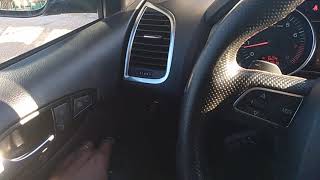 Audi Q7  Automatic Power Window  How to Reset [upl. by Aneetsirk]