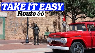 Visiting the Eagles quotTake It Easyquot Corner in Winslow Arizona [upl. by Nnyltak]