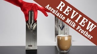 Aerolatte Milk Frother  Exclusive Review [upl. by Enitram]