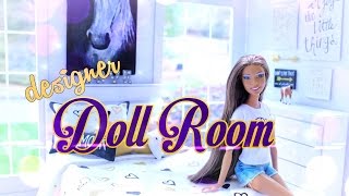 DIY  How to Make Doll Room in a Box Designer Doll Room  Handmade  Crafts [upl. by Milde449]