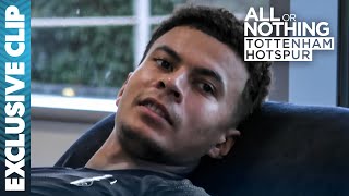 Dele What Footballers Talk About on the Treatment Table  All or Nothing Tottenham Hotspur [upl. by Ordnasela]