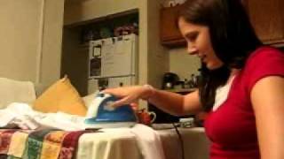 How to Iron on Patches to Synthetic Clothing [upl. by Yderf]