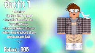 10 AWESOME ROBLOX OUTFITS [upl. by Darwin]