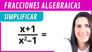 SIMPLIFICACIÓN de FRACCIONES Algebraicas 🍕 [upl. by Shem]