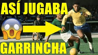 ASÍ JUGABA GARRINCHA  EL MEJOR REGATEADOR DE LA HISTORIA [upl. by Una]