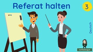 Perfekte Referate  Teil 3 ✅ Referat halten [upl. by Bedell]