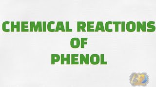 Chemical Reactions of Phenol [upl. by Erodasi548]