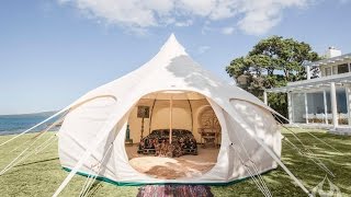 Lotus Belle Tents NEW Instructional Video [upl. by Ayekim]