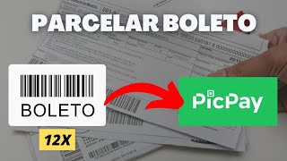 Como PARCELAR UM BOLETO no PICPAY [upl. by Vergil]