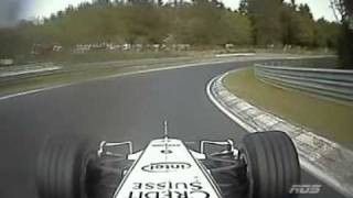 2007 F1 on Nurburgring Nordschleife  Nick Heidfeld Full lap [upl. by Seto]