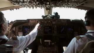 Boeing 747400 landing in KLAX [upl. by Hackney]