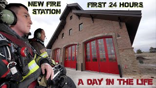 First 24 Hours in a New Fire Station  A Day in the Life [upl. by Earleen]