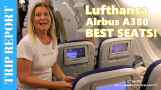 Review Lufthansa 🇩🇪 Airbus A380 Upper Deck Economy Class Flight 🇩🇪 Bangkok Suvarnabhumi to Frankfurt [upl. by Michelle]