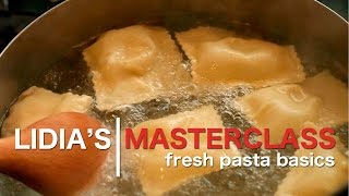 Lidias Master Class Fresh Pasta Basics [upl. by Ahseiuqal]