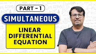 Differential Equation  Simultaneous Linear Differential Equation [upl. by Ahtram]