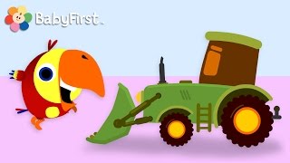 Carros Para Niños  El Tractor  Aprendizaje con VocabuLarry [upl. by Katleen162]