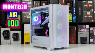 Best Micro ATX Case  Montech AIR 100 aRGB Review  Giveaway [upl. by Nepets574]