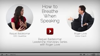 Sound Like A Leader How To Breathe Correctly When Speaking [upl. by Nedrah]