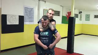 How to escape a rear choke in seconds [upl. by Troxell]