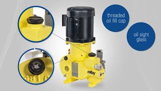 Milton Roy mROY Chemical Metering Pump [upl. by Reuben]