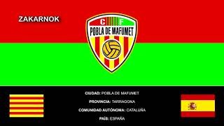 Himno del CF Pobla de Mafumet [upl. by Corron]