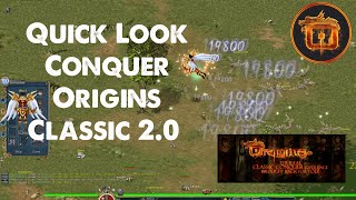 Conquer Origins Quick Look  Conquer Online 20 Classic Private Server [upl. by Battista242]