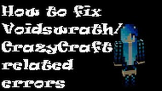 How to Fix VoidswrathCrazyCraft related errors [upl. by Clintock]