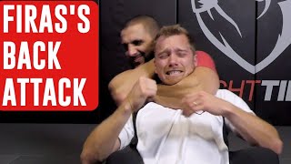 Firas Zahabis Back Attack Sequence IMPORTANT DETAILS [upl. by Mailliw]