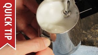 How to AutoFroth Milk for Lattes [upl. by Beltran431]