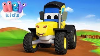 EL TRACTOR 🚜 y muchas más Canciones Infantiles dela granja  HeyKids [upl. by Dimitry]