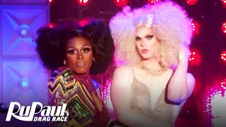 The Queens Perform A DiscoMentary  RuPaul’s Drag Race [upl. by Ledairam]