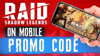 How to use Raid Shadow Legends Promo Code on Mobile❓ [upl. by Tedmann406]