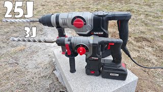 Parkside Performance 25J Hammer Drill PPBH 1600 A1 [upl. by Siddon]