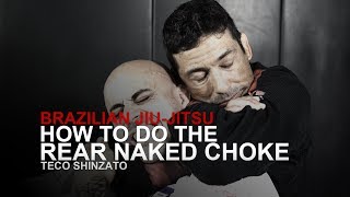 BJJ How To Do A Rear Naked Choke  Evolve University [upl. by Idalia]