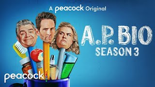 AP Bio Season 3  Official Trailer  Peacock [upl. by Ahsirak395]