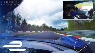 NIO EP9 Electric Supercar Breaks Nurburgring Lap Record  Full Onboard  064590 [upl. by Leirea]