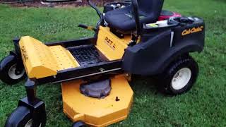 Cub Cadet Review and Deck Leveling How To [upl. by Duff]